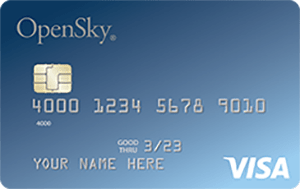 Tarjeta de crédito Visa® asegurada OpenSky®
